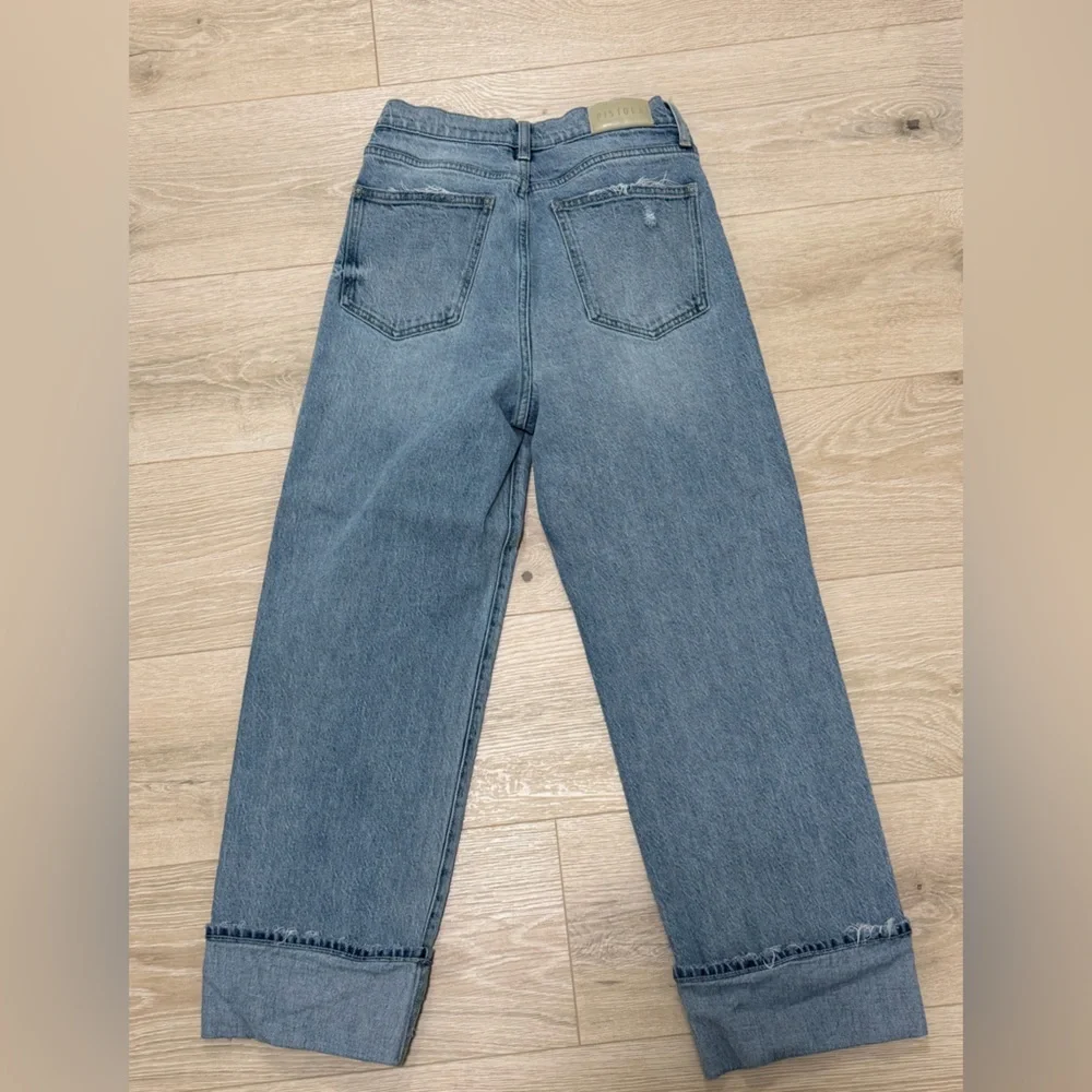 Pistola Light Blue Cropped Jeans - Picture 4 of 5